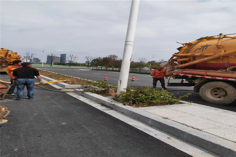 侨乡街道开发区雨水管道清淤-污水管道清洗